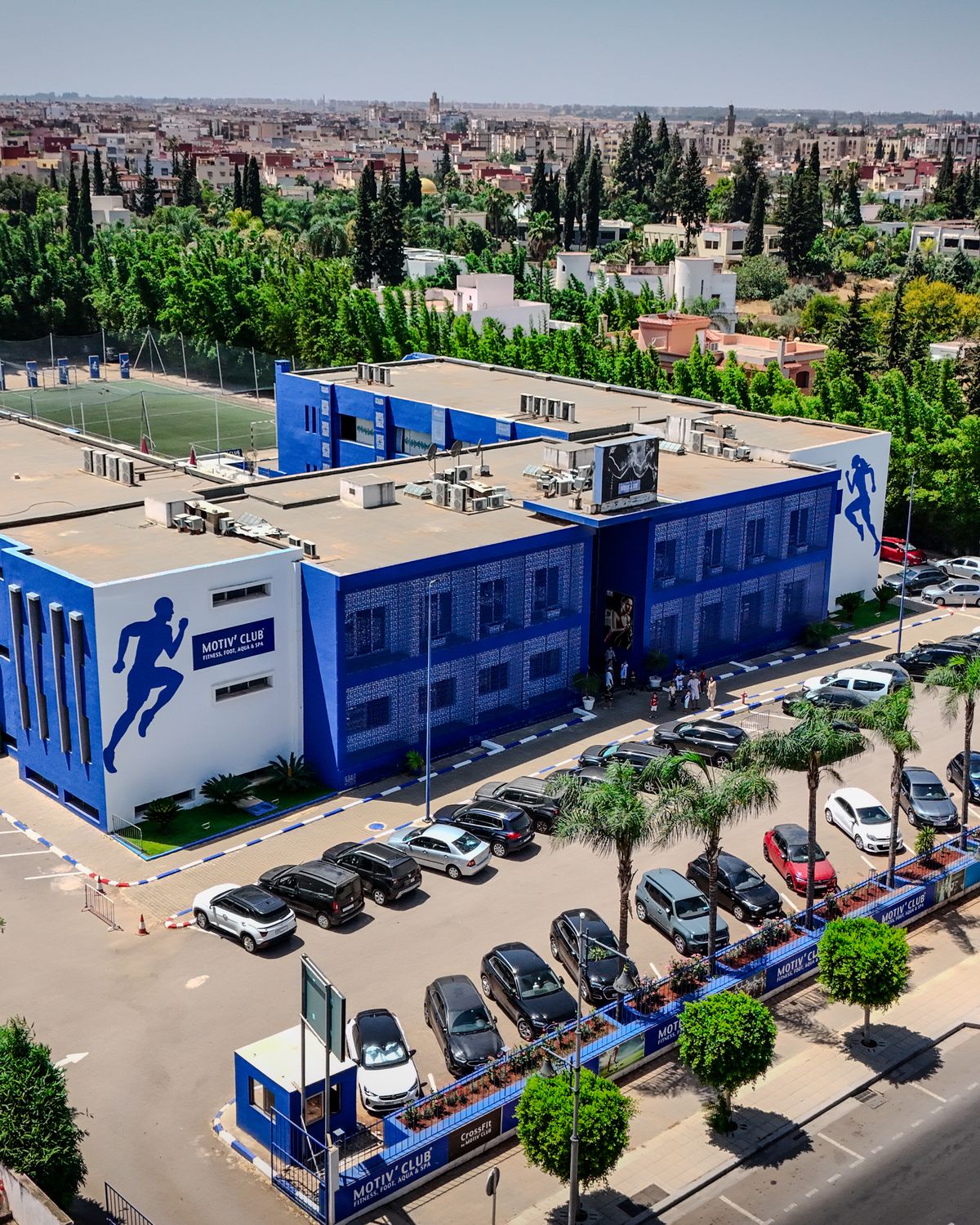 Le complexe MOTIV'CLUB, 15 000 m2 a Meknes